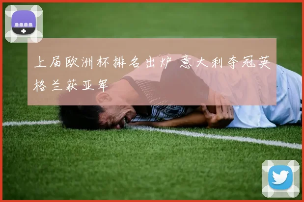 上届欧洲杯排名出炉 意大利夺冠英格兰获亚军