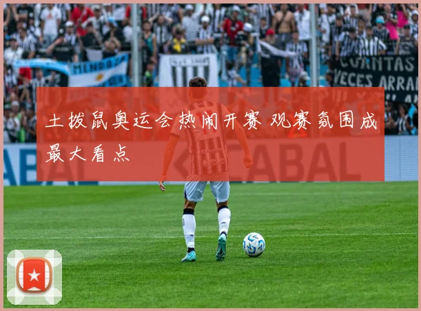 土拨鼠奥运会热闹开赛 观赛氛围成最大看点
