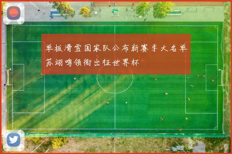 单板滑雪国家队公布新赛季大名单苏翊鸣领衔出征世界杯